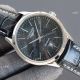Replica Longines Gray Meteorite Texture Dial Black Leather Strap Watch 8215 Movement (4)_th.JPG